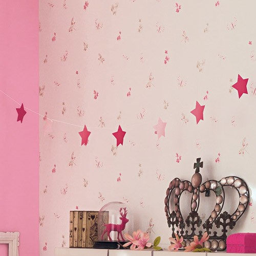 Caselio Oh La La Schmetterlingtapete lila 66195012