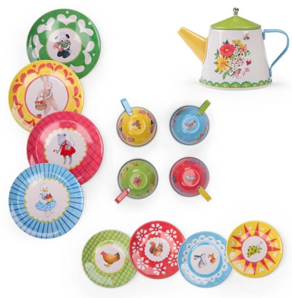 Moulin Roty Geschirrkoffer La Grande Famille 3+