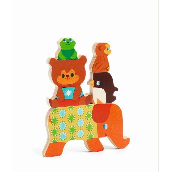 Djeco Holz Puzzle Woodypile 1+