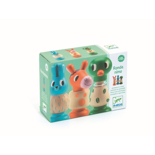 Djeco Schraubtiere Rondanimo 18+