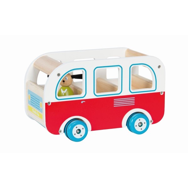Moulin Roty La Grande Famille Bus mit Holzfigur Julius