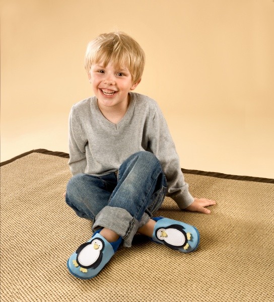 Pololo Lauflernschuh Lederschuh Pinguin Gr. 20/21
