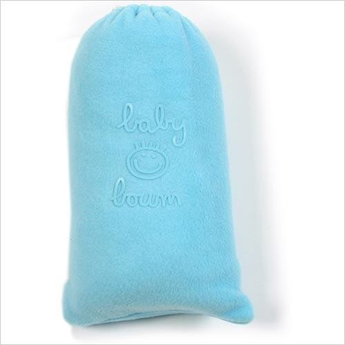 Babyboum Fleece Babydecke Azur 75x100