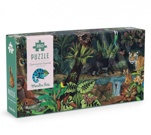 Moulin Roty Kinderpuzzle Regenwald 350 Teile 7+