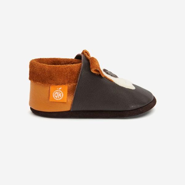 Orangenkinder Krabbelschuhe Hund Eddy 18/19