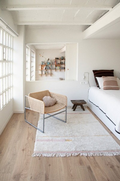 Lorena Canals Teppich Lanes natural vintage nude waschbar 140x200