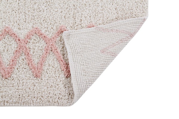 Lorena Canals waschbarer Kinderteppich Atlas Vintage Rosa