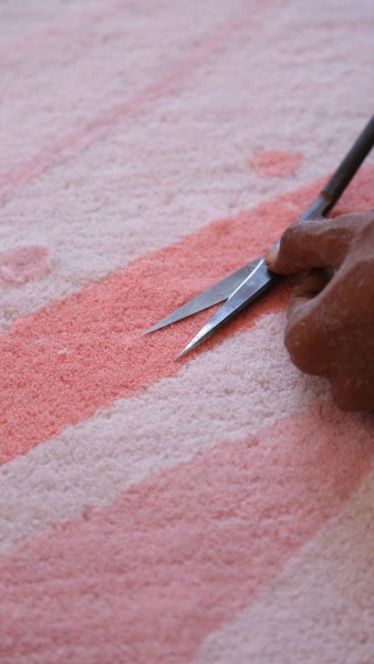 Lorena Canals Teppich Lola the Flamingo Rosa 150x160