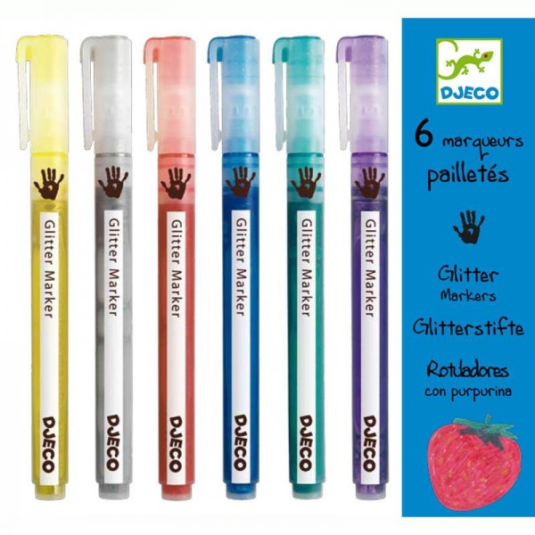 Djeco Gel Glitzerstifte