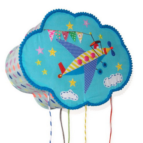 Taj Wood Scherer Wandlampe Wolke