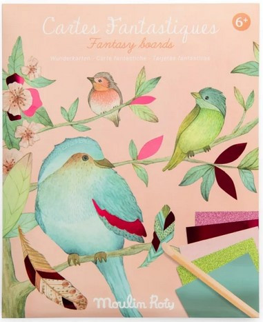 Moulin Roty Bastelset Metallfolien Bilder 6+