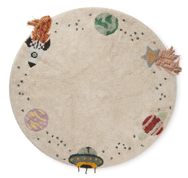 Lorena Canals waschbarer Teppich Weltall