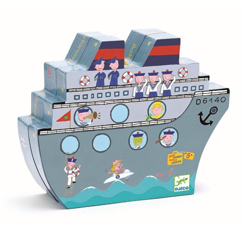 Djeco Naviplouf Schiffe versenken 5+