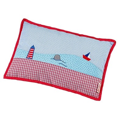 Käthe Kruse maritimes Kissen Calamari 40x25cm