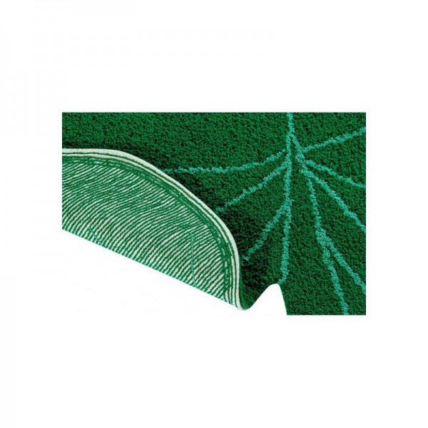 Lorena Canals Teppich Monstera Grün
