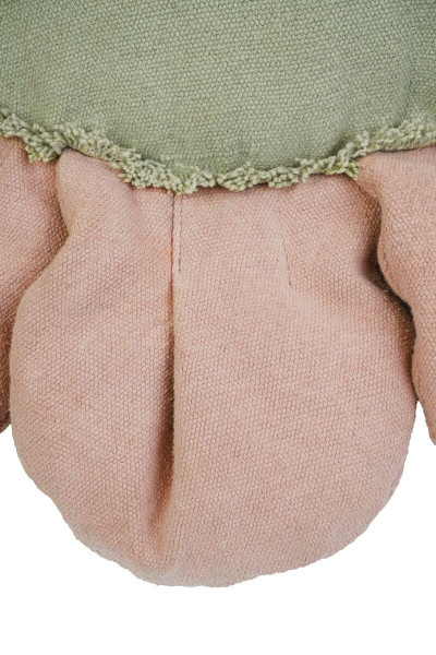 Lorena Canals Bodenkissen Blume mit Honigbiene Pink Daisy