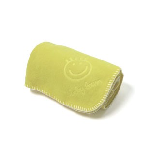 Bemini Babyboum Babydecke Fleece Lime 75x100cm