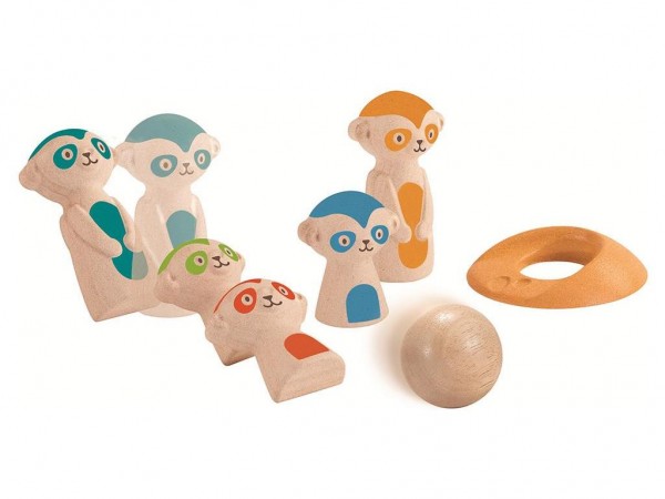 Plantoys Erdmännchen Bowling 3+