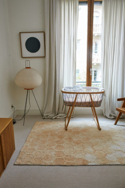 Lorena Canals Teppich Sweet Honey Honigwaaben 140x200cm