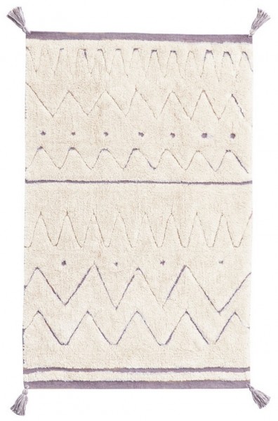 Lorena Canals Teppich Azteca XS waschbar 90x130cm Rugcycled