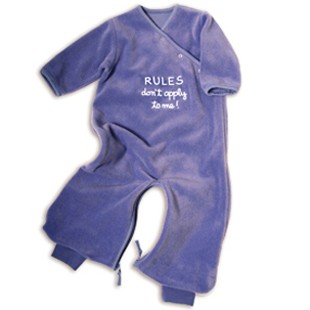 Babyboum Funny Text Schlafsack 70 cm jeans