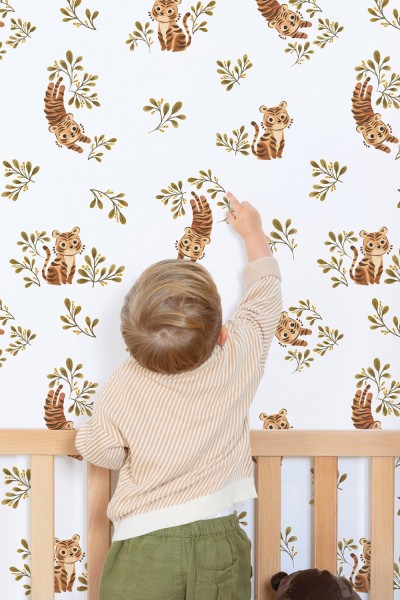 Lilipinso Kinderzimmertapete Vliestapete süße Tiger