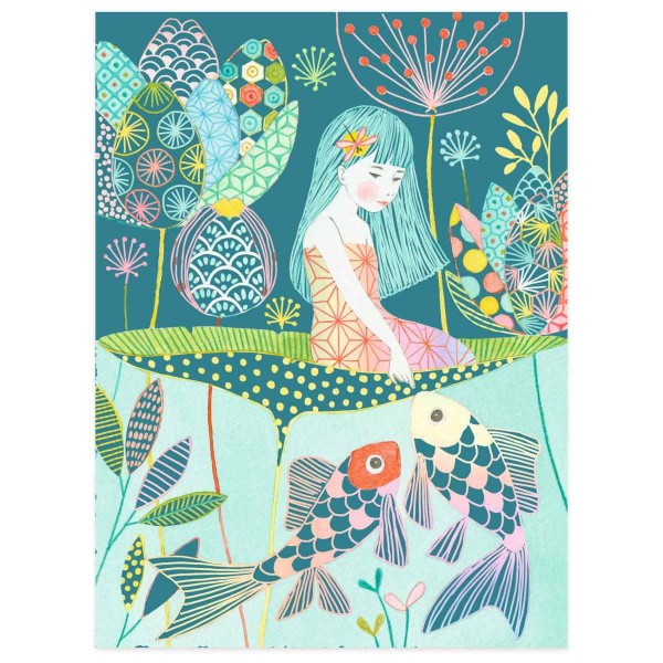 Djeco Kratzbilder Am Teich 7+