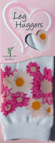 Leg Huggers Beinwärmer tanzende Blumen