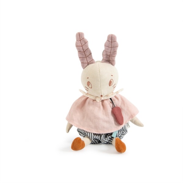Moulin Roty Musikuhr Puppe Hase