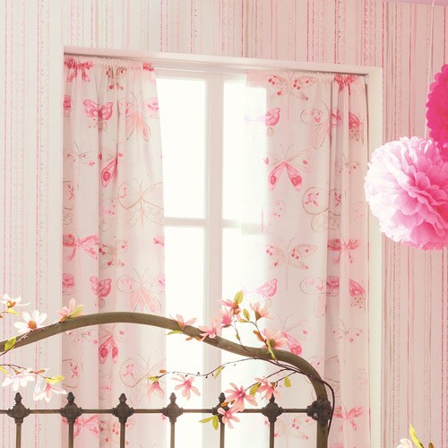 Caselio Stoff Schmetterlinge aqua 66336006