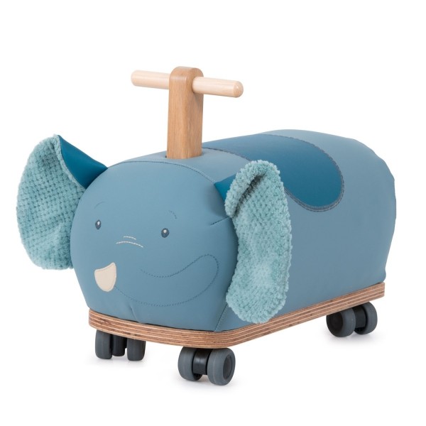 Moulin Roty Rutscher Elefant blau 18m+