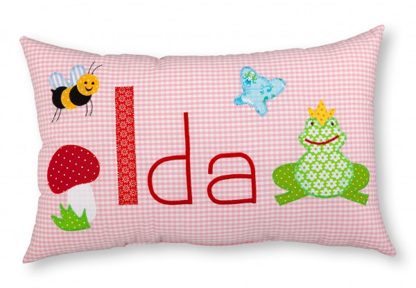 Crepes Suzette Namenskissen Froschkönig