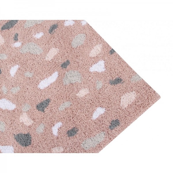 Lorena Canals Kinderteppich Terrazzo Rosa Quartz 140x200cm