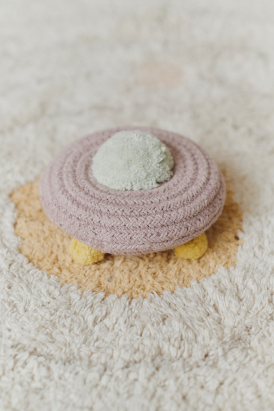 Lorena Canals waschbarer Spielteppich Sonnensystem