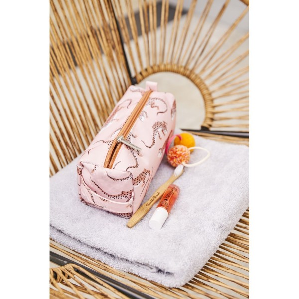 Petit Monkey Schlampermäppchen Gecko rosa