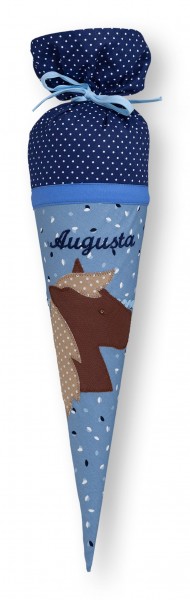 Crepe Suzettes Geschwistertüte braunes Pferd Augusta