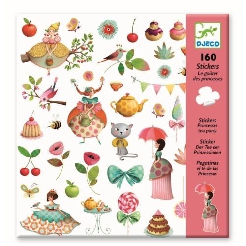 Djeco Aufkleber Stickerset Tea Party