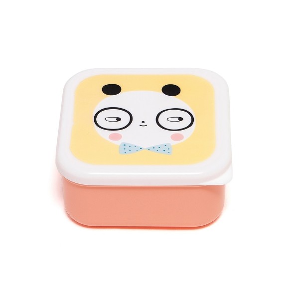 Petit Monkey Lunchboxen Brotdosen Set Panda Love