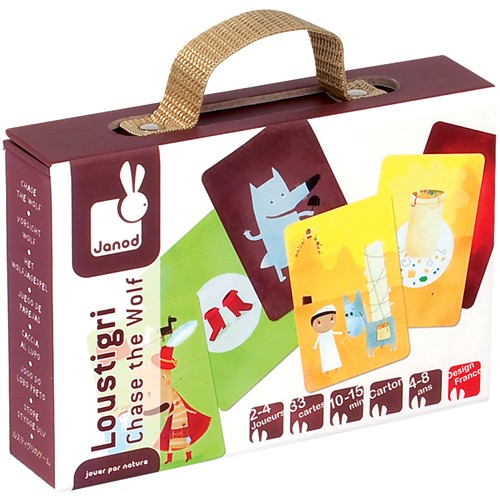 Janod Kartenspiel Vorsicht Wolf 4+