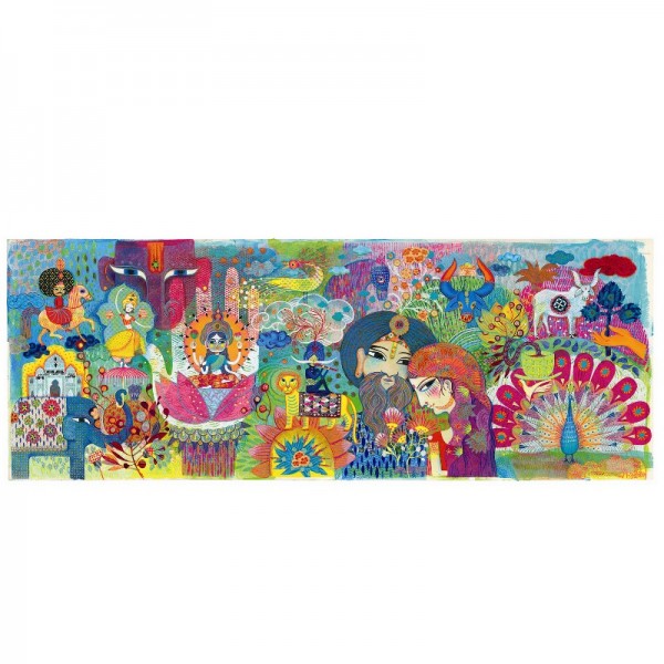 Djeco Gallerie Puzzle Magic India 1000 Teile 9+
