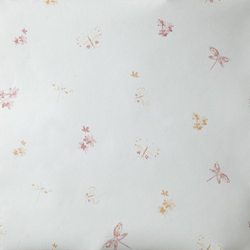 Caselio Oh La La Schmetterlingtapete orange 66193059