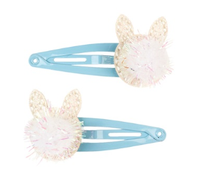 Souza for Kids Haarspangen Hase taubenblau