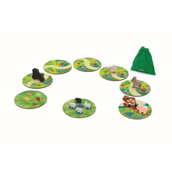 Djeco Kooperationsspiel Farmanimo 4+