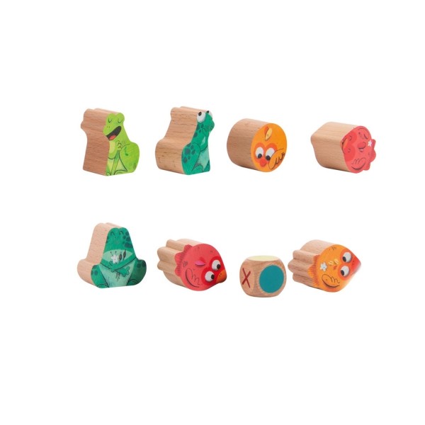 Moulin Roty Dans la jungle Stapelspiel Dschungel 1+