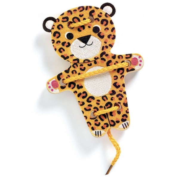 Djeco Lernspiel Fädelspiel Feltimix 3+