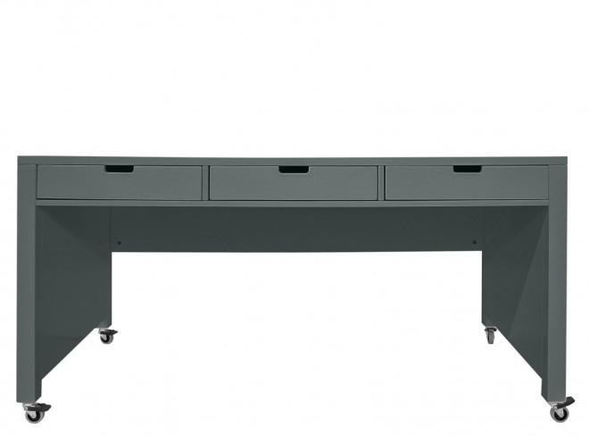 Bopita Mix Match Schreibtisch Xl Auf Rollen Deep Grey 47014620