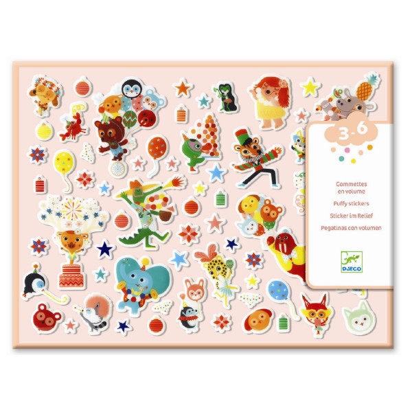 Djeco Stickerset Die Party