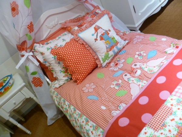 Room Seven Kissenbezug Flowers 50x50 rosa