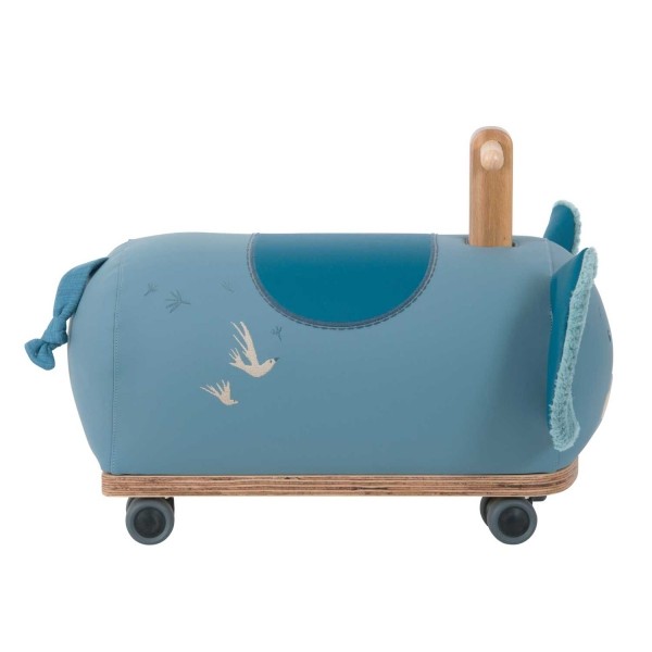 Moulin Roty Rutscher Elefant blau 18m+