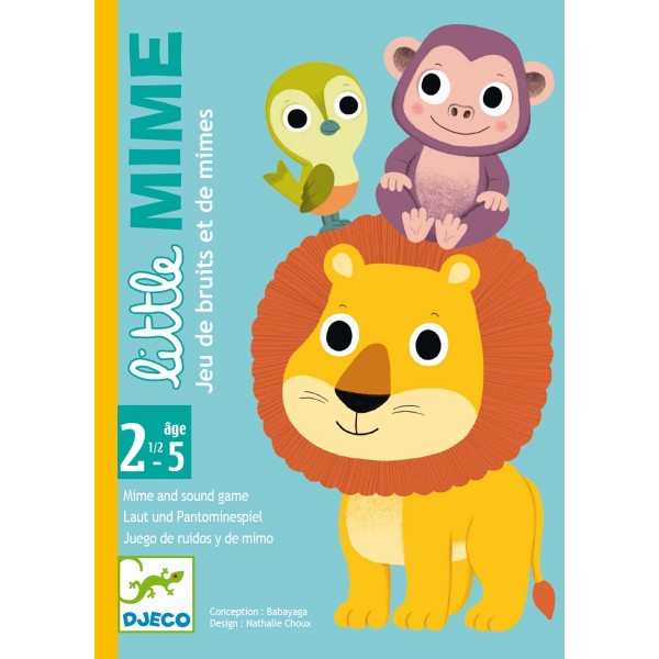 Djeco Kartenspiel für Kleine Little Mime 2+